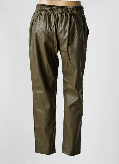 Pantalon slim maro VILA femeie