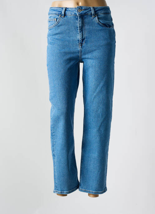 Blugi cu croială dreaptă albastru SELECTED femeie