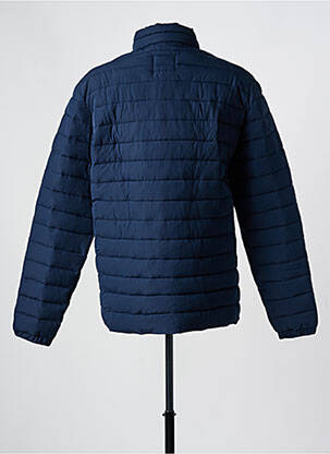 Geacă matlasată guler col înalt albastru JACK & JONES bărbat