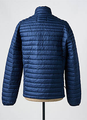 Geacă matlasată guler col înalt albastru JACK & JONES bărbat