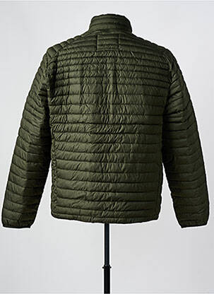 Geacă matlasată guler col înalt verde JACK & JONES bărbat
