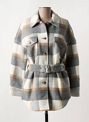 Jachete casual gri PIECES femeie