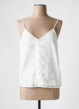 Top alb VERO MODA femeie