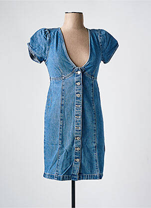 Rochie scurtă guler în v albastru LEVI'S femeie