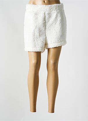 Șort alb PIECES femeie