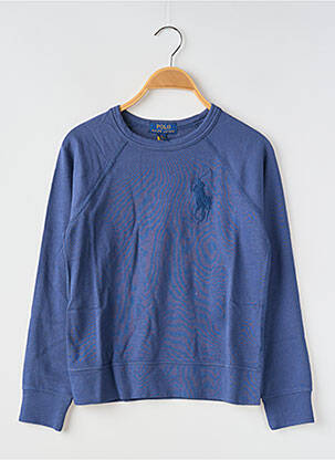 Hanorac guler rotund albastru RALPH LAUREN băiat