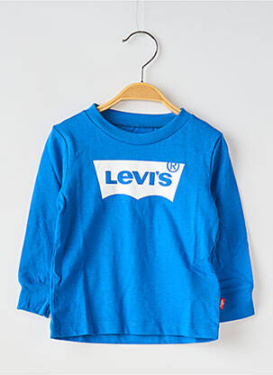 Tricou guler rotund albastru LEVI'S băiat