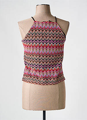 Maiou guler rotund multicolor VERO MODA femeie