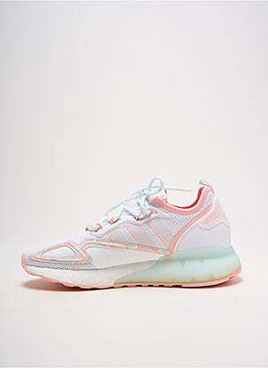 Adidași vârf rotund vârf rotund alb ADIDAS femeie
