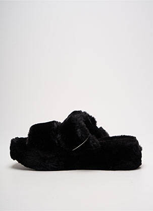Papuci/pantofi de casă toc plat până la 3 cm negru SKECHERS femeie