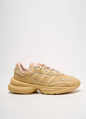Adidași închidere cu șireturi bej ADIDAS femeie