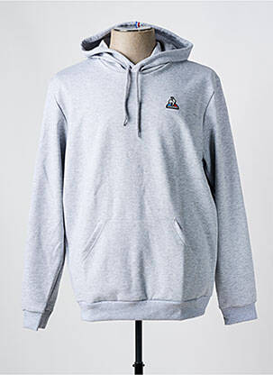 Hanorac cu glugă guler rotund gri LE COQ SPORTIF bărbat