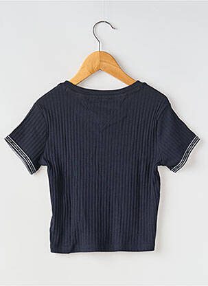 Tricou guler rotund albastru TOMMY HILFIGER fată