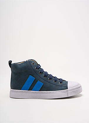 Adidași închidere cu șireturi vârf rotund albastru SHOESME băiat