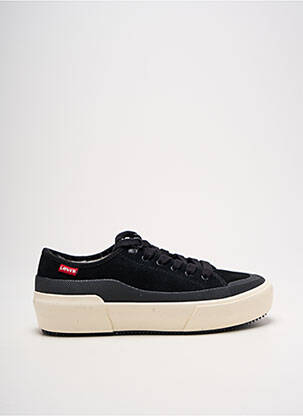 Adidași vârf rotund vârf rotund negru LEVI'S femeie