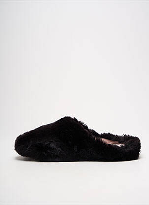 Papuci/pantofi de casă vârf rotund vârf rotund negru GEORGIA ROSE femeie