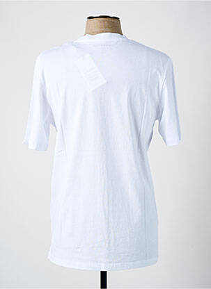 Tricou guler rotund alb JACK & JONES bărbat