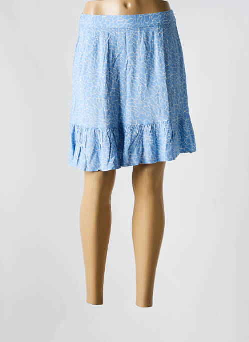 Fustă scurtă albastru PIECES femeie