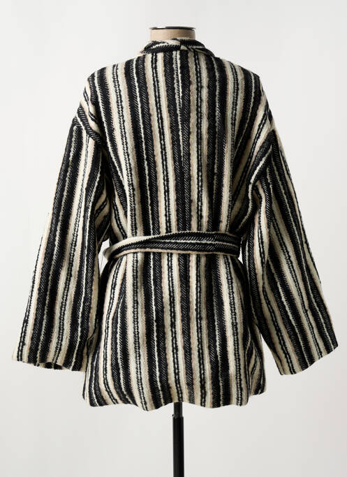 Palton scurt alb SEE U SOON femeie