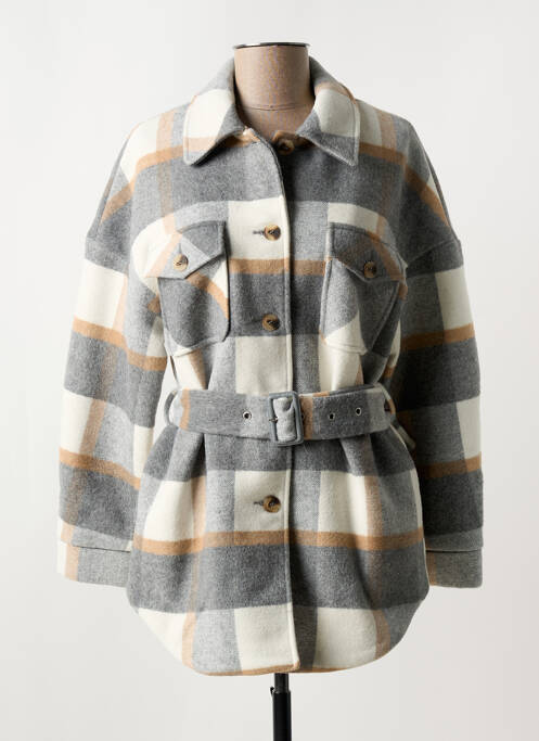 Jachete casual gri PIECES femeie