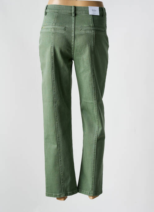 Blugi cu croială dreaptă verde VILA femeie