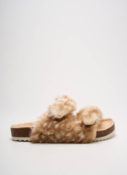 Papuci/Pantofi de casă alb BUFFALO femeie