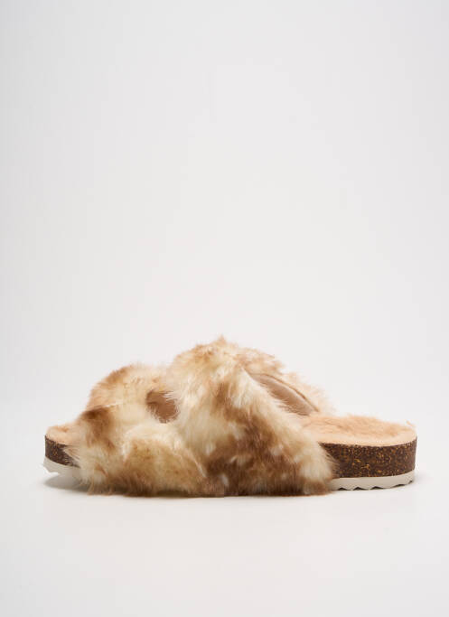 Papuci/Pantofi de casă alb BUFFALO femeie