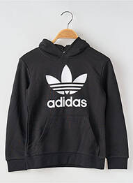 Hanorac cu glugă negru ADIDAS enfant
