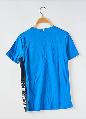 Tricou guler rotund albastru LE COQ SPORTIF copil