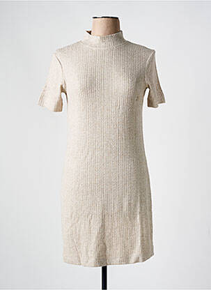 Rochie scurtă bej BANANA MOON femeie