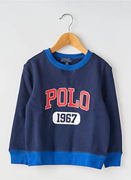 Hanorac guler rotund albastru RALPH LAUREN garcon