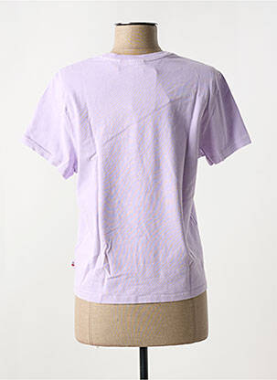 Tricou guler rotund violet LEVI'S femeie