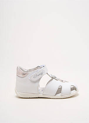 Sandale/Pantofi decupați alb PRIMIGI fată