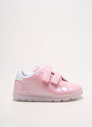 Adidași închidere cu șireturi vârf rotund roz REEBOK fată