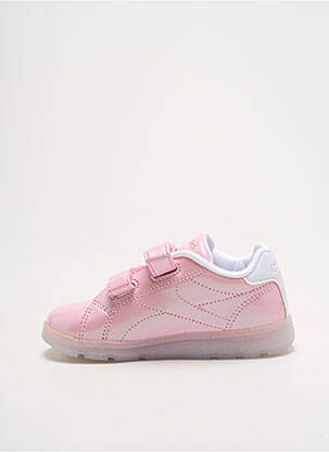 Adidași închidere cu șireturi vârf rotund roz REEBOK fată
