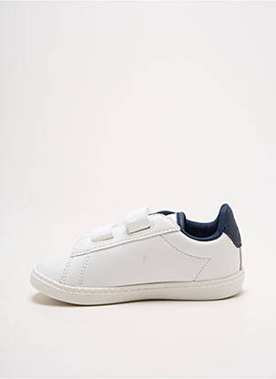 Adidași vârf rotund vârf rotund alb LE COQ SPORTIF copil