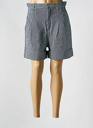 Șort albastru PIECES femeie