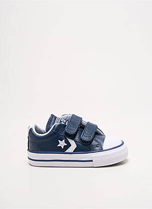 Adidași închidere cu șireturi vârf rotund albastru CONVERSE băiat