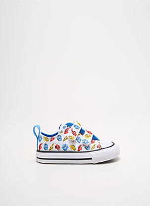 Adidași vârf rotund vârf rotund alb CONVERSE copil