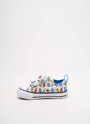 Adidași vârf rotund vârf rotund alb CONVERSE copil