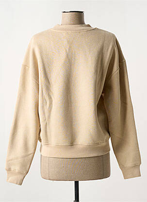 Hanorac guler rotund bej CALVIN KLEIN femeie