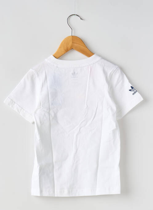 Tricou alb ADIDAS copil