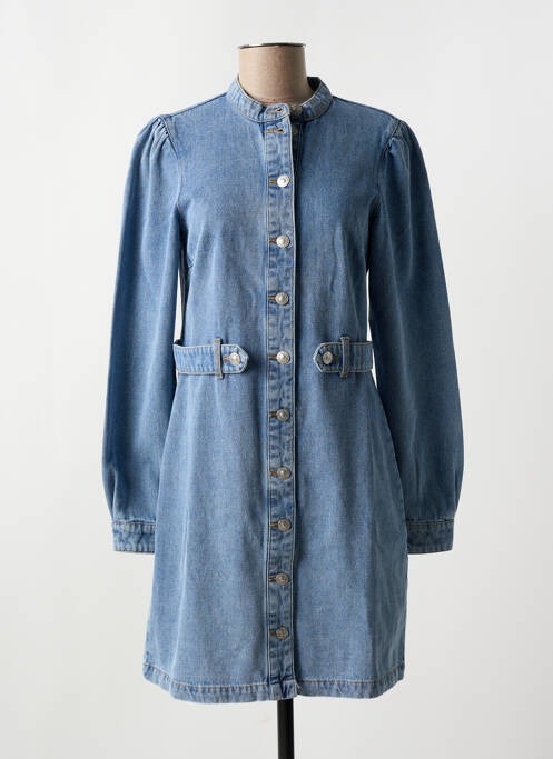 Rochie scurtă albastru PIECES femeie