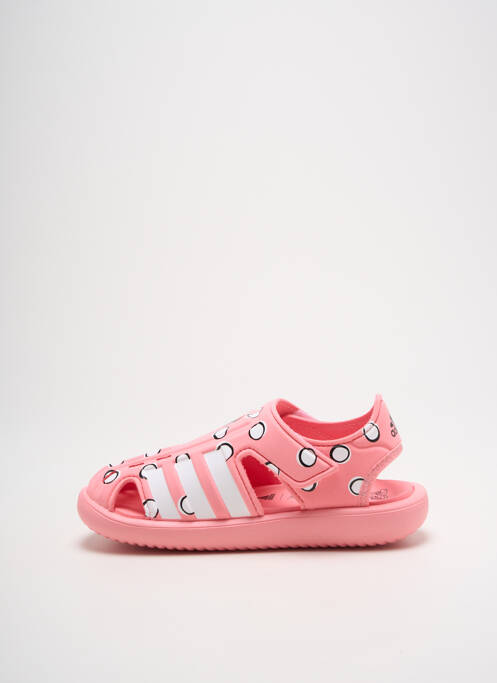 Sandale/Pantofi decupați roz ADIDAS fată