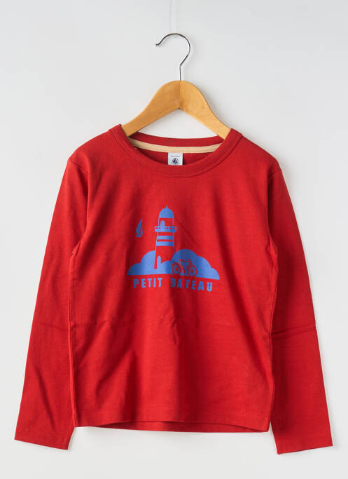 Tricou portocaliu PETIT BATEAU băiat