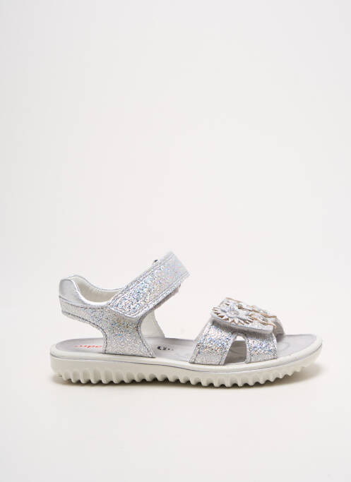 Sandale/Pantofi decupați argintiu SUPERFIT fată