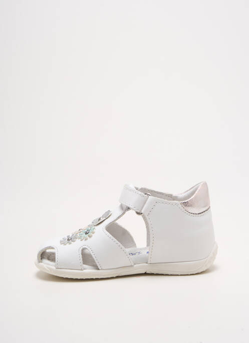 Sandale/Pantofi decupați alb PRIMIGI fată