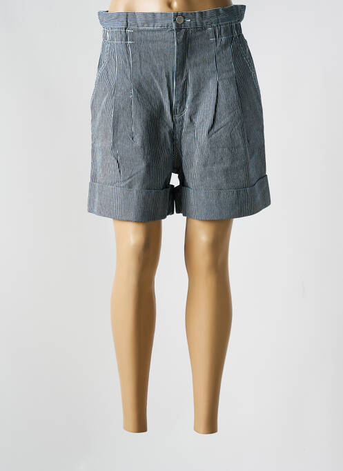 Șort albastru PIECES femeie