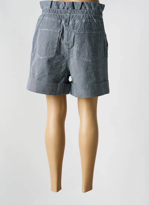 Șort albastru PIECES femeie