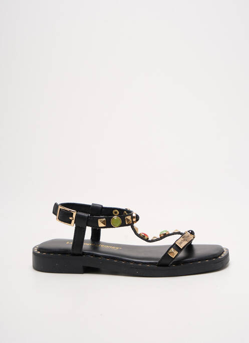 Sandale/Pantofi decupați negru LES TROPEZIENNES PAR M.BELARBI fată